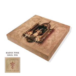 Hades Pink Sigil Enamel Pin + CD Box Set