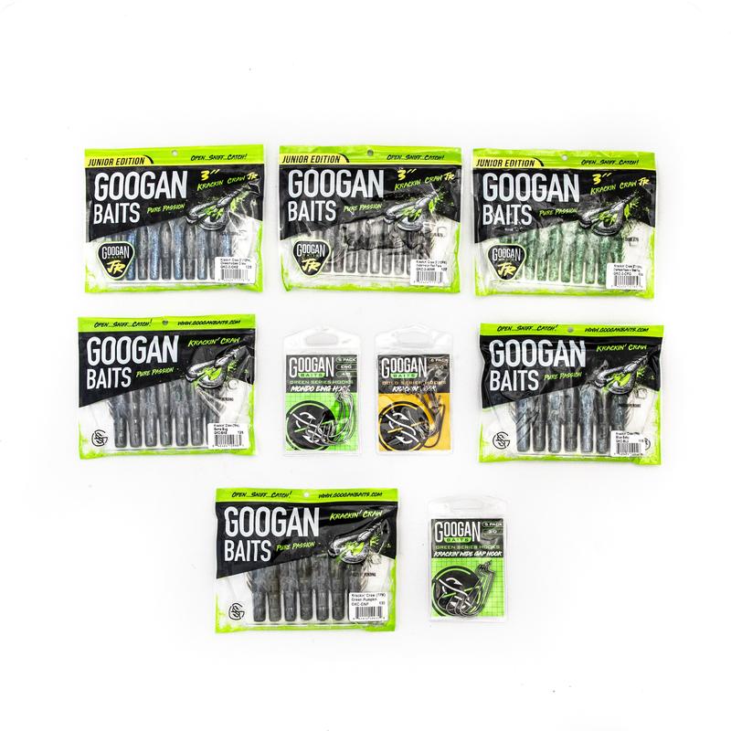 Googan Squad Krackin' Craw Slam Bundle - Lures & Terminal