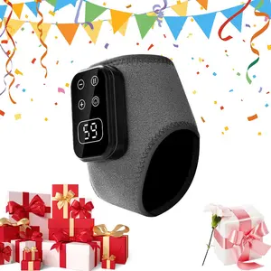 Electric Heat Ankle Brace Graphene Hot Compress, Warm Relax Foot Massager, Smart Temperature Control, Fall Winter Gift for Elders