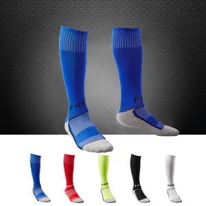 New towel-soled children's football  socks , football equipment for elementary school students, teams, schools, and clubs grip soccer compression socks universal adult