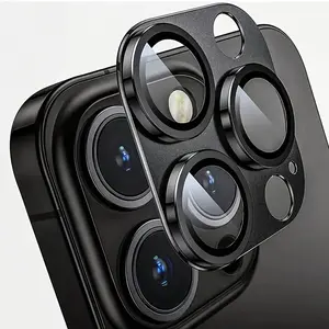 Phone Lens Protector, Anti-scratch Phone Lens Protective Film, Phone Accessories Compatible with iPhone 11 12 13 14 15 16 Pro Max Plus Mini, Cover