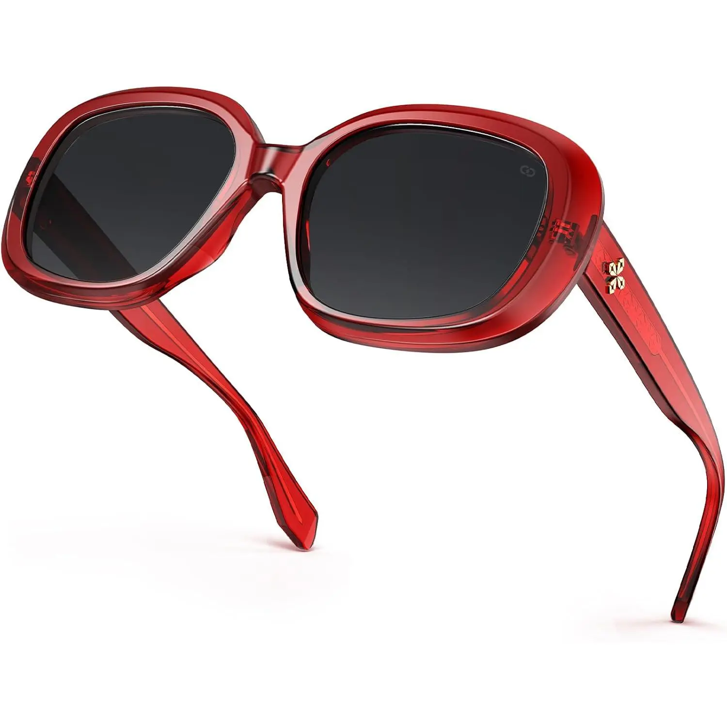 Oval Round Jackie O Sunglasses Women Retro Large Square Sun  display picture 1