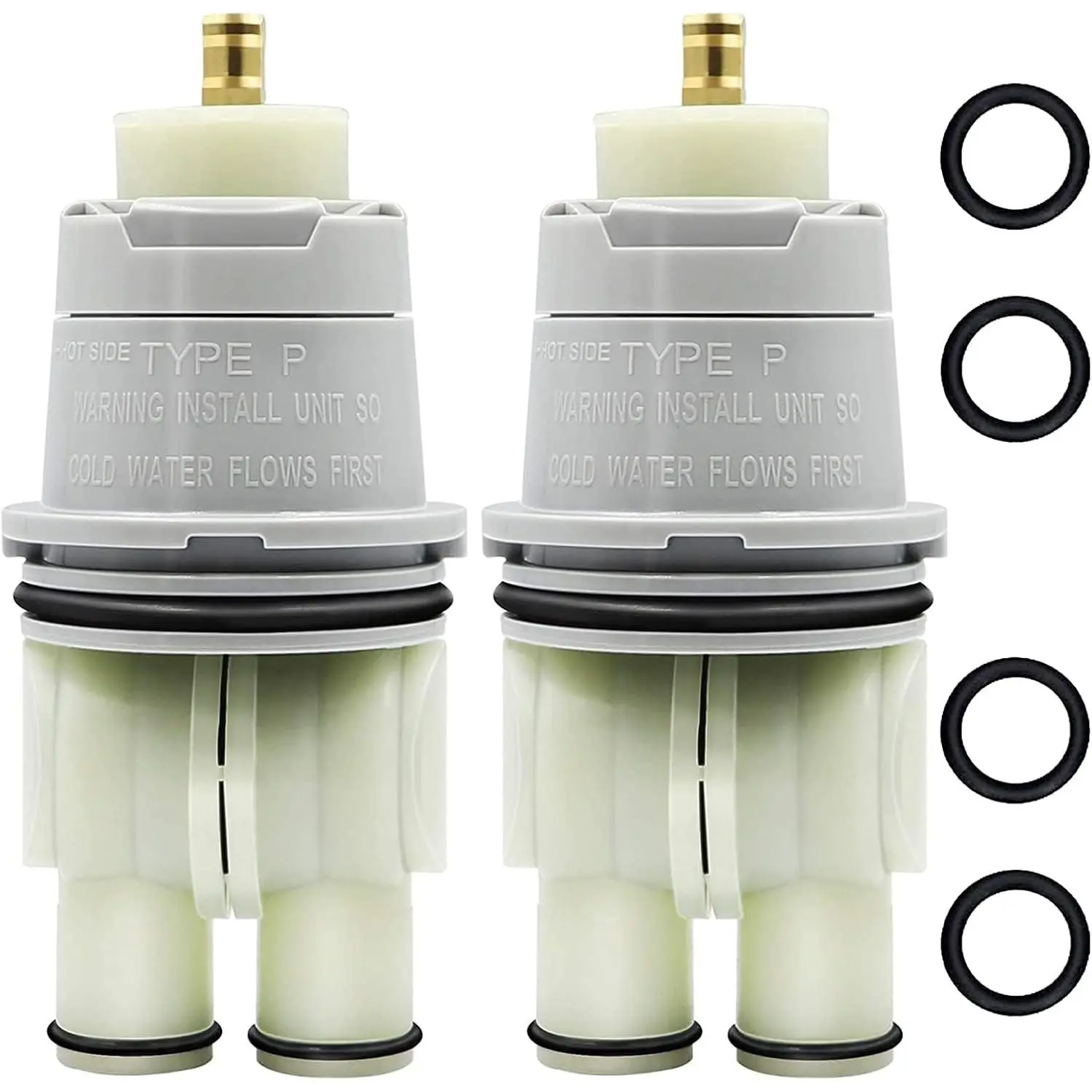 RP46074 Shower Valve  Compatible with Delta Shower and Tub 13/14 Series Faucet, Single-handle Delta Universal Valve  Assembly, Repair Kit for Delta Shower Valve .