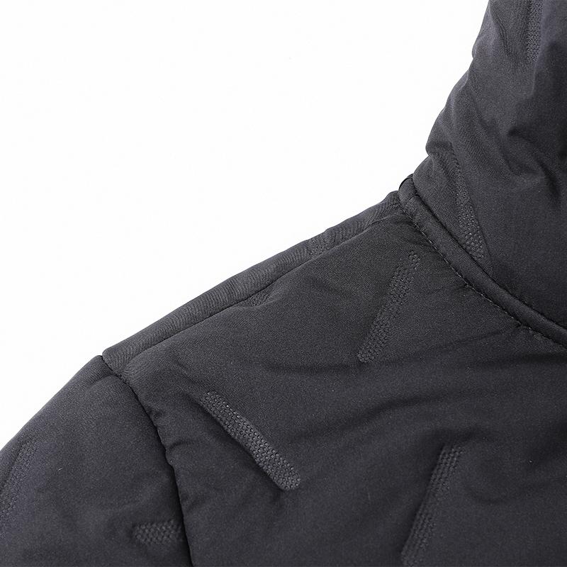 Men's winter full-zip warm fleece jacket with thick lining and hood, suitable for various occasions such as hiking, running, and daily commuting.Comfortable fabric is a must-have versatile piece in any man's wardrobe.