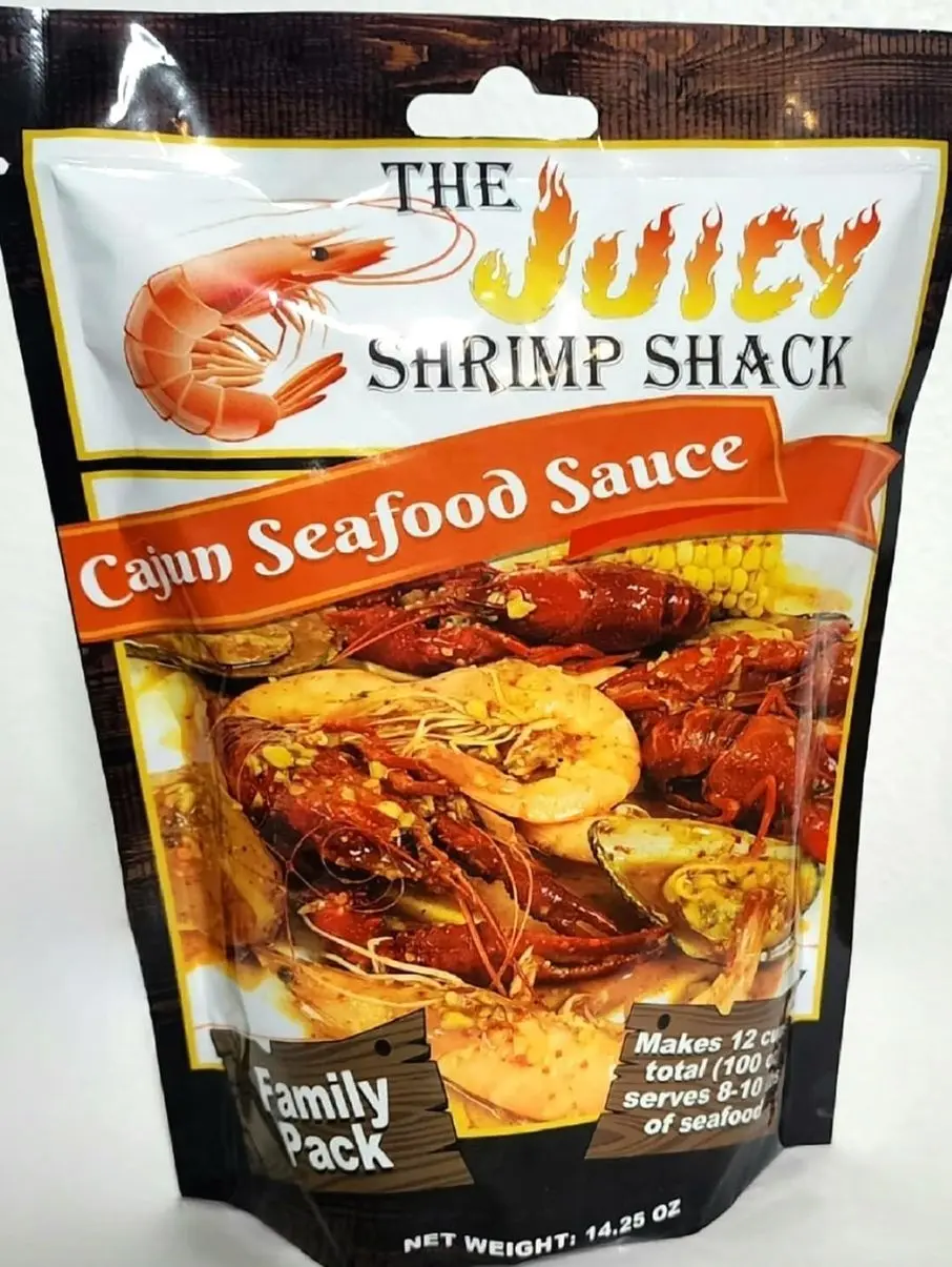 Juicy Shrimp Shack Cajun Seafood sauce, Cajun Dipping Sauce, Cajun Seasoning Sauce Mix, seafood boilundefined