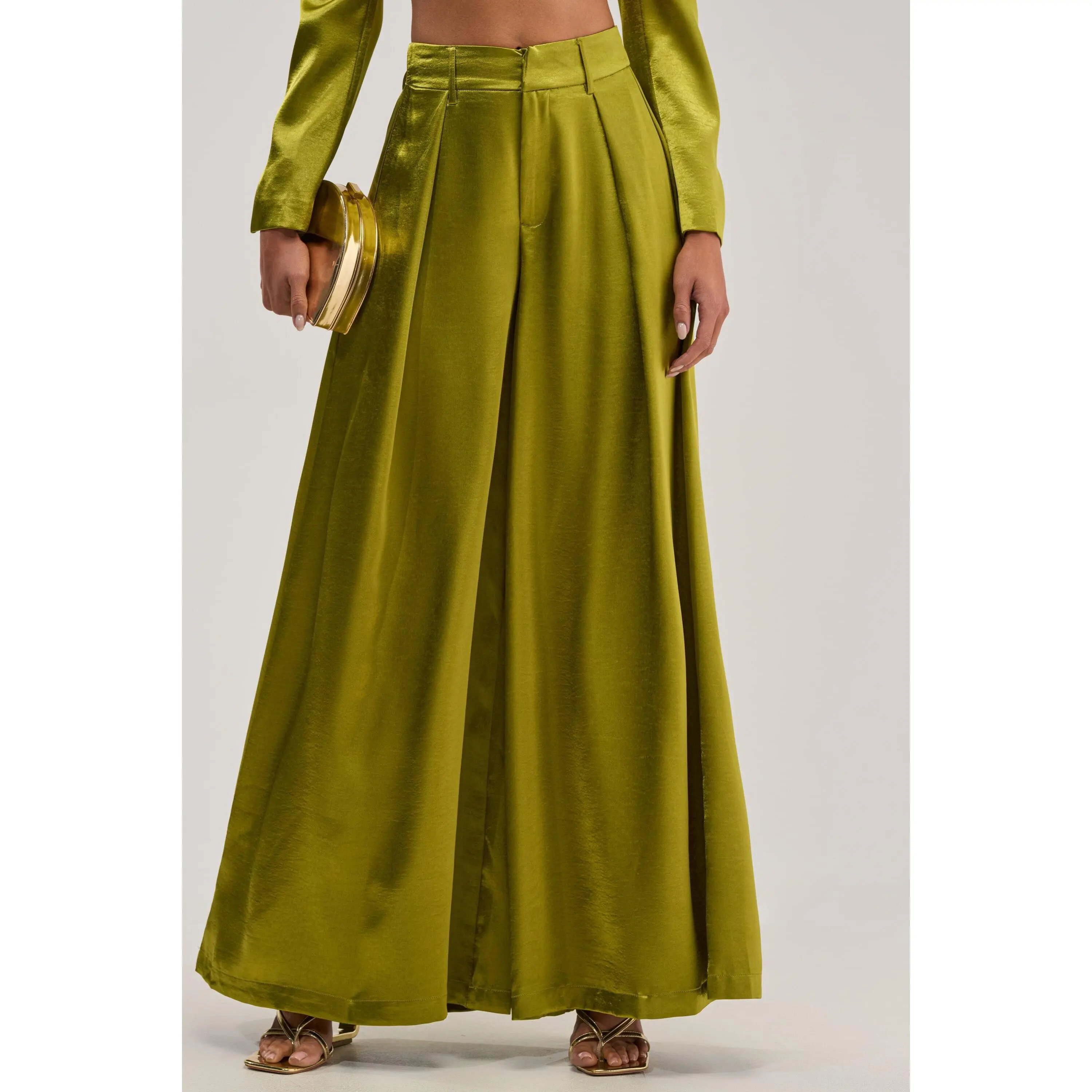 LUCKY ONE SATIN TROUSER
