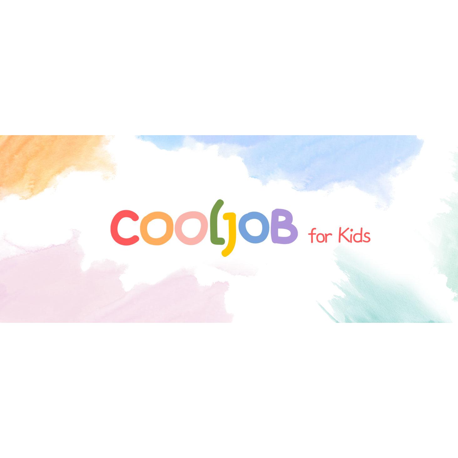 COOLJOB 3 Pairs Kids Gloves, Grippy Rubber Coated Garden Work Gloves for Children, Purple & Pink & Yellow