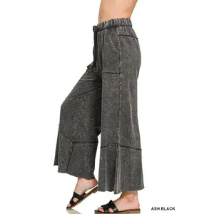 Canyon Chill Flare Lounge Pants Zenana S-L