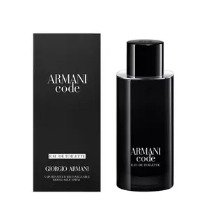 Giorgio Armani Code Eau de Toilette for Men 4.2 oz  | Fresh Citrus Woody Cologne for Men | Long Lasting Designer Fragrance