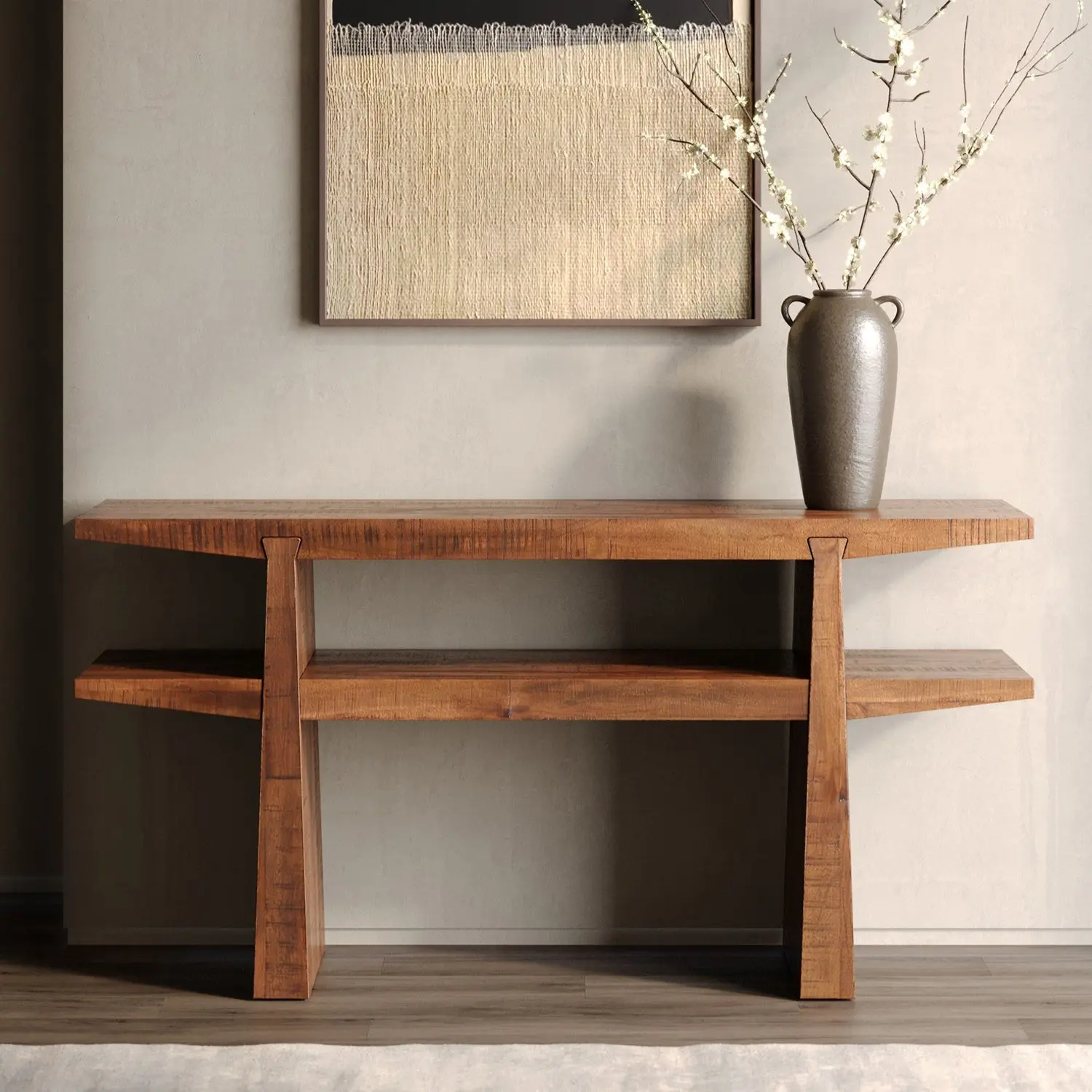 Union Home Keystone Reclaimed Wood Console Table