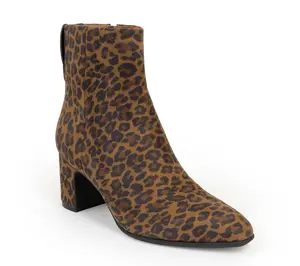 Aerosoles Leather Heeled Ankle Boots - Mari