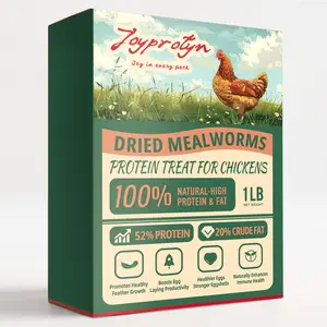Joyprotyn 1LB Non-GMO Dried Mealworms High Protein Natural Feed for Chickens Ducks Wild Birds Quails & Reptiles Supports Egg Production Feather Growth #Summervibes#petlovers fathersdaygift