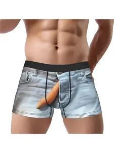 1 piece Gifts, Adult Humor, Rude Gifts, Naughty Gifts, Gag Gifts, Best Seller, Perfect Underpants Homme Panties Men's Underwear Sexy Shorts Boxer Briefs Underwear Boxers