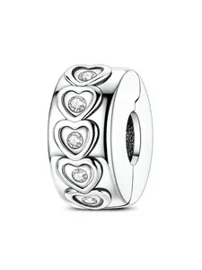 Heart Design Bead Bracelet Clasp DIY Jewelry Making Tool, Casual Style, All Seasons, DIY Jewelry Decoration, Heart Design Charm