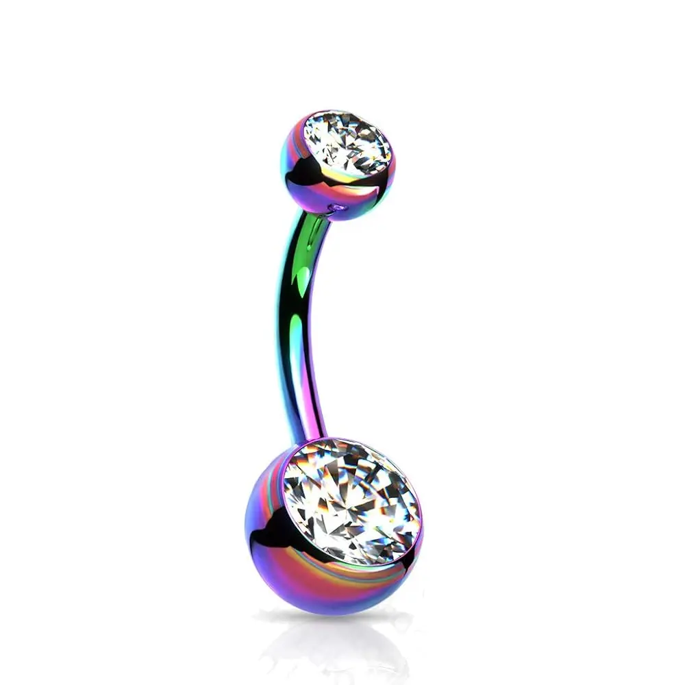 RAINBOW/CLEAR - (3/8 (10mm) | 5 & 8mm Balls) *Medi