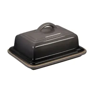 Le Creuset Heritage Stoneware Butter Dish | Oyster Grey