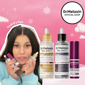[Dr.Melaxin Live Exclusive Bundle] Cardi B's Pick Glow Set – Peel Shot Ampoule Duo&Cemenrete Multi Balm | Peeling Care, and Collagen Boost