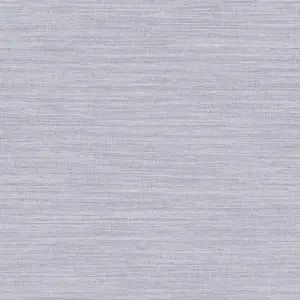 Tempaper 56 sq ft Faux Horizontal Grasscloth Powder Blue Peel and Stick