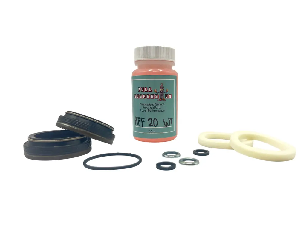 Fox 32mm Fork LFD Lower Leg Seal Kit - Includes RFF 20wt Suspension Oil for Bicycle Suspension Components & Parts
