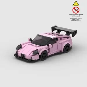 374pcs Car Building Blocks Set, Compatible with Moc, DIY Assembly Toy Gift for Boys, Creative Stem Educational Kit, Building Block Sets