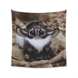 Custom Printed Wall Tapestry - Cute Animal Decor for Any Room