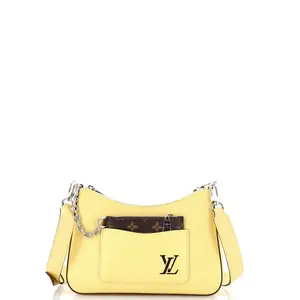 Pre-owned Louis Vuitton Leather Shoulder Bags Marelle Handbag Epi by Rebag