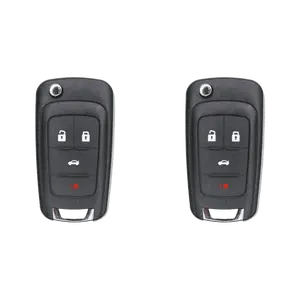 KEYS4LESS Replacement Flip Key Fob for 2013 Buick Lacrosse Fcc OHT01060512 Part Number 13504204 13500226 13504200 Pack of 2