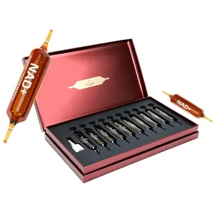 Perseek NAD Advanced Cellular Renewal Supplement 1200mg - 10 Vials for Vitality Improvement Energy & Focus Support - Healthcare Supplement