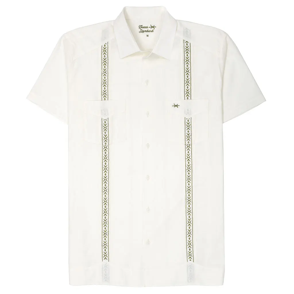Tejas Guayabera - Flores