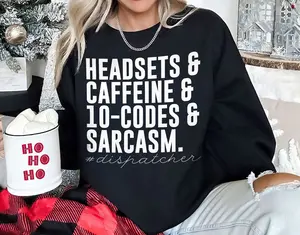 Dispatcher Words, 911 Dispatcher Shirt, Dispatch Life Shirt, Emergency Dispatcher Shirt, Headset Shirt, Thin Yellow Line Tee