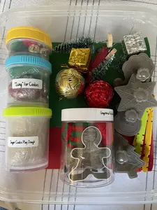 Cookies For Santa Playdough Kit