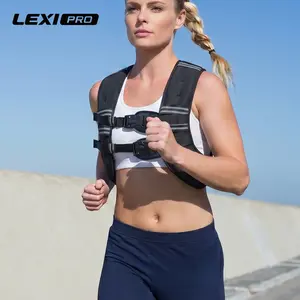 Weighted Vest for Men Women 6lbs/8lbs/12lbs/16lbs/20lbs/25lbs/30lbs Weights Strength Training Running Rucking Design with Detachable Phone Pouch Reflective Stripes Adjustable Straps Enhances Home Workouts  Motivational Walking Adjustable