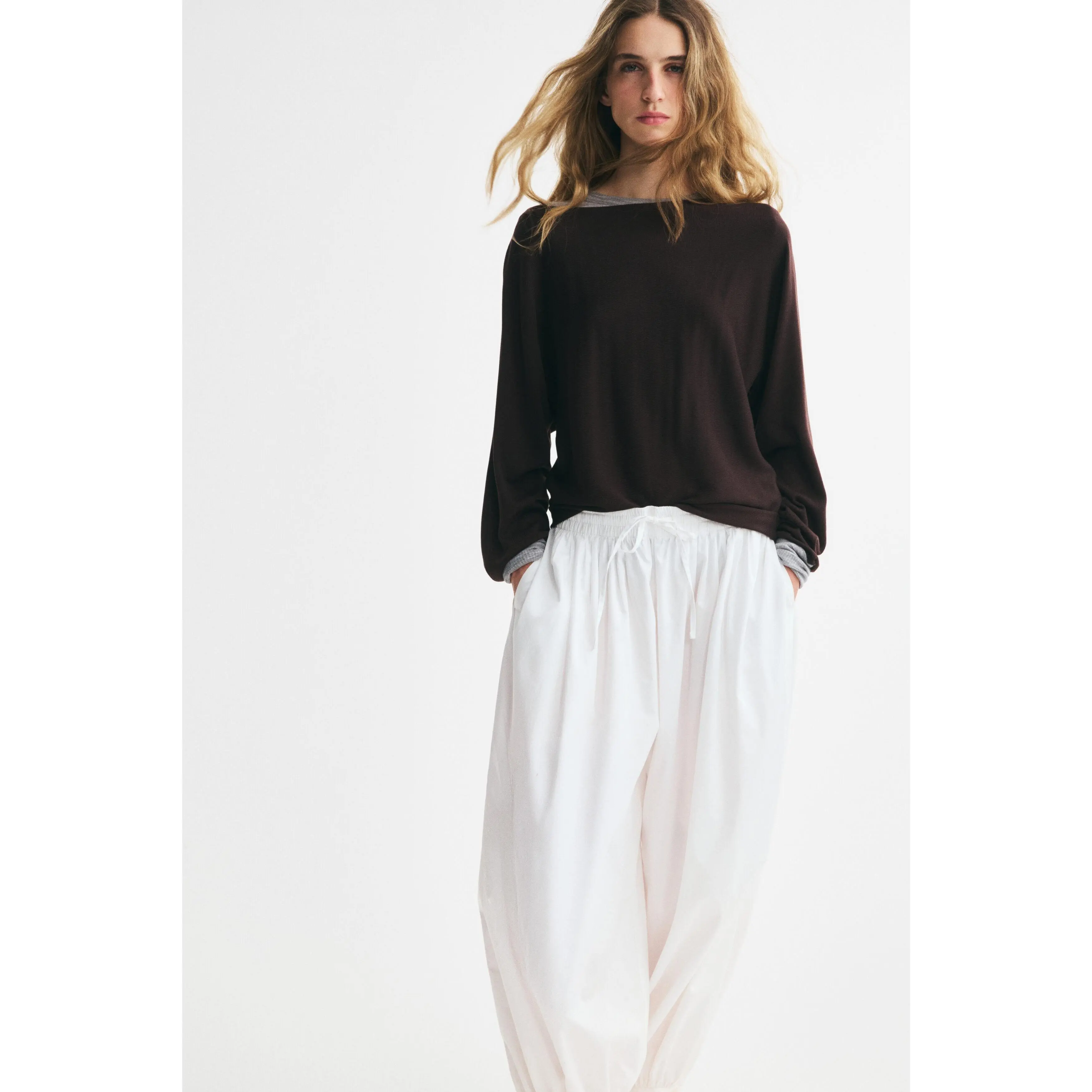 H&M Off-the-shoulder jumper