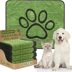 Reusable and washable pet urine pad, super absorbent, leak-proof and anti-slip dog training mat, machine washable and tear-resistant puppy pad suitable for dog cages, sofas, cars and floors, suitable for dogs and cats