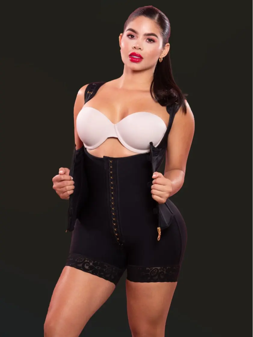 AnnMichell 8215 Ultra Secret 2-in-1 Shapewear + Waist Trainer - Butt-Lifting & Built-In Waist Trainer - Colombian Shapewear for Body Confidence