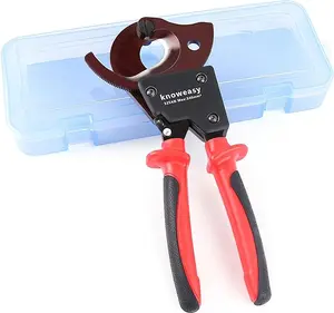 Knoweasy 325AN Upgraded Cable Cutter and Ratchet Wire Cutter Works for Aluminum and Multi-core Cables up to 240mm²