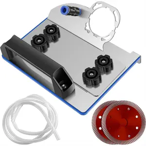 45 Degree Tile Chamfering Tool - Angle Grinder Stand Tile Cutter Tool Attachment for 45 Chamfer Cutting, Compatible with 100-type Angle Grinders