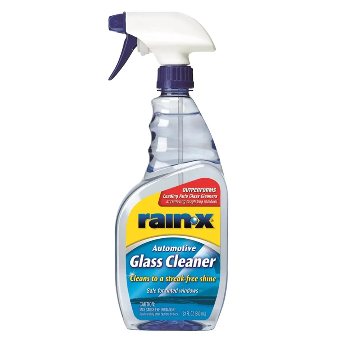 212 MAIN 23oz Glass Rain-X Cleaner for Fish & Aquatic Window Cleaning, Deep Cleans, Streak-Free Shiny Finish, Safe for Windows