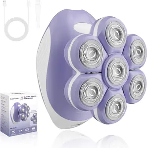 7D Electric Razor for Women: Fast & Painless Full-Body Shaver for Legs & Face – Waterproof Hair Remover with Light & Travel Cover – Wet/Dry Use, Smooth Close Shave, Birthday Mother’s Gift Rechargeable Bikini Trimmer