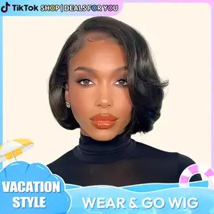 Blowout Straight Glueless Wig Human Hair | Wear And Go HD Lace Front Wig #SummerVibe Blowout Straight Glueless Wig Human Hair | Wear And Go HD Lace Front Wig #SummerVibe