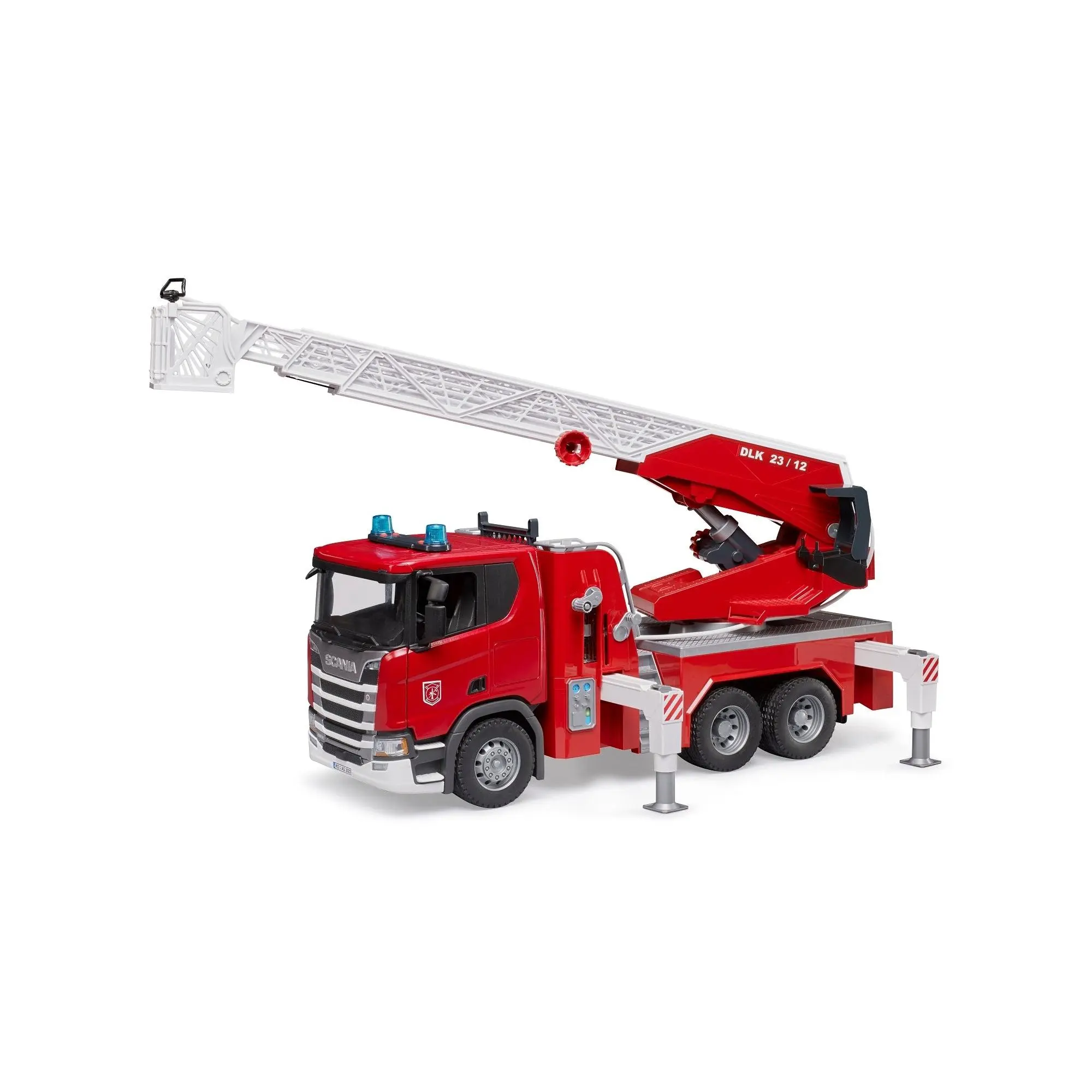 Bruder 03591 *NEW* Scania Super 560R Fire engine w/Water Pump + L&S Module 24.12.12