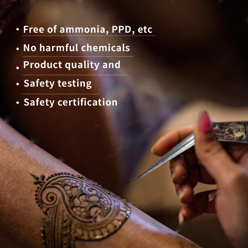 Sac 100% Natural Temporary Tattoo Cream Cone 1 Cone 31g Body Art Painting Freckles Brown Men Women Forearm Tribal Wolf 7-15 Day Tatuajes Temporales Waterproof Angel Flower Tattoos Tools