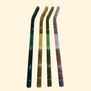 Colorful Glass Straws Colorful Glass Straws
