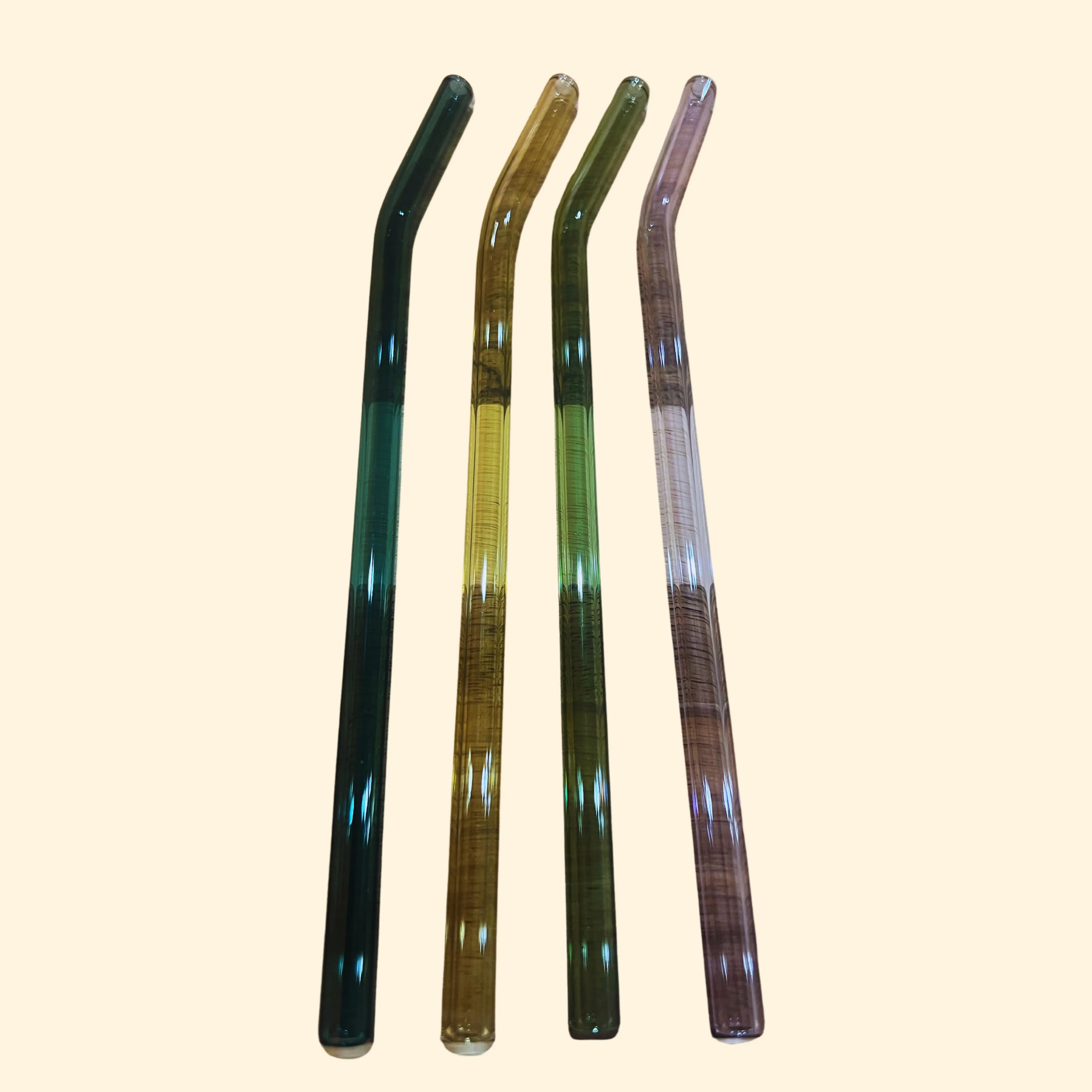 Colorful Glass Straws Colorful Glass Straws