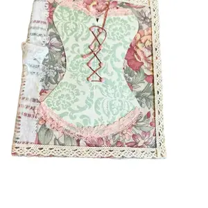 Jane Austin Junk Journal with Vintage Trim and Decorative Ephemera