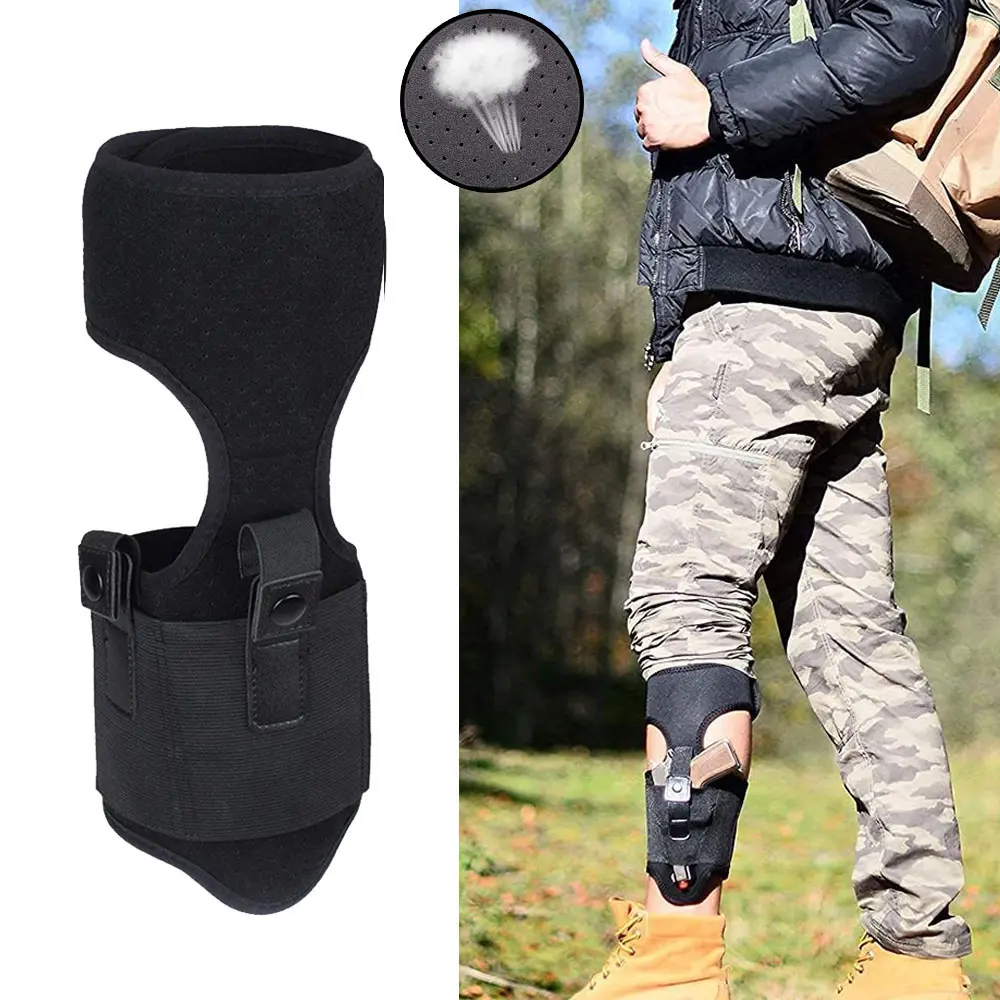 HOMEYA Ankle Holster for Concealed Carry Leg Pistols Gun Holsters With Magazine Pocket for Men Women, Fits Glock 19, 26, 42, 43, Sig P365, S&W Shield, Ruger, Taurus, Walther