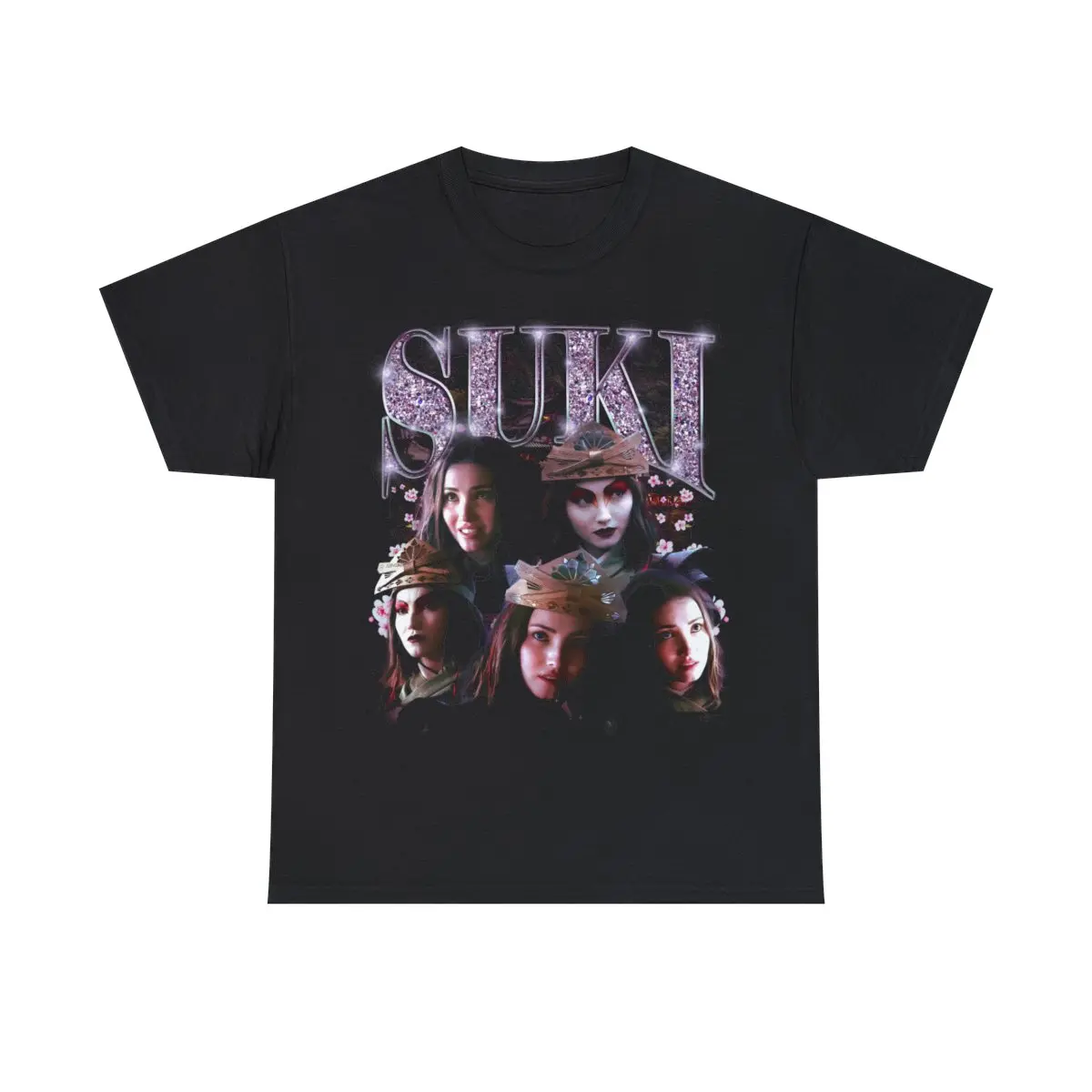 Suki from "Avatar: The Last Airbender" Vintage Rap Tee Classic Cotton Tshirt