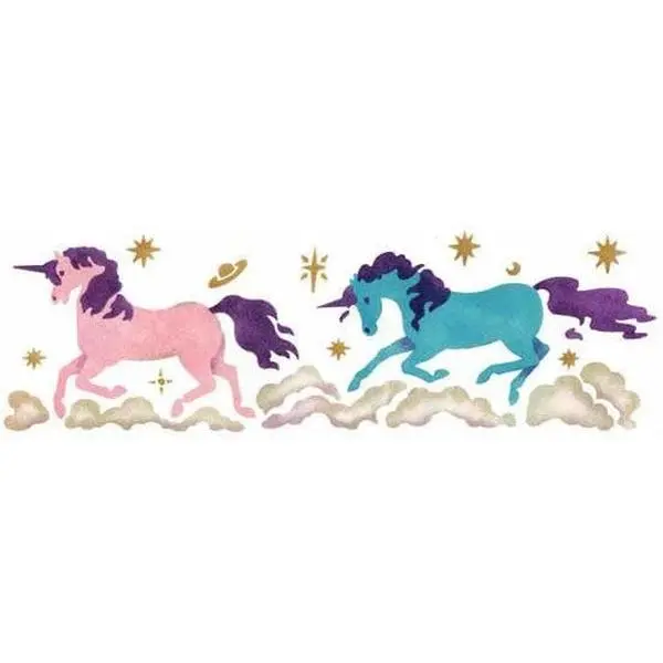 Unicorns Wall Stencil