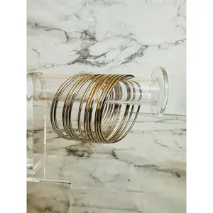Asha Metal Bangles - 12 Pieces