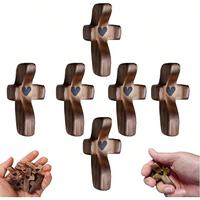 6PCS Wooden Cross